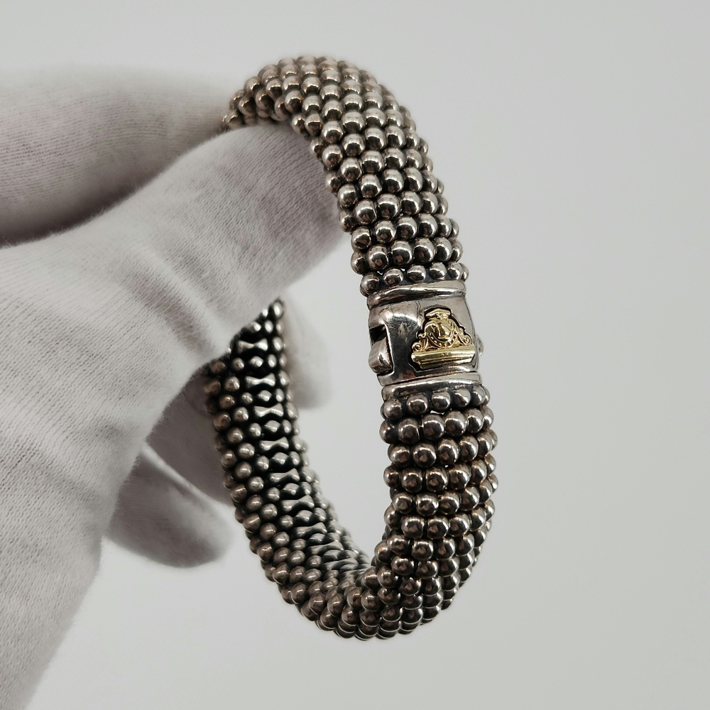 Lagos Caviar Bracelet 15mm - Picture 2 of 9